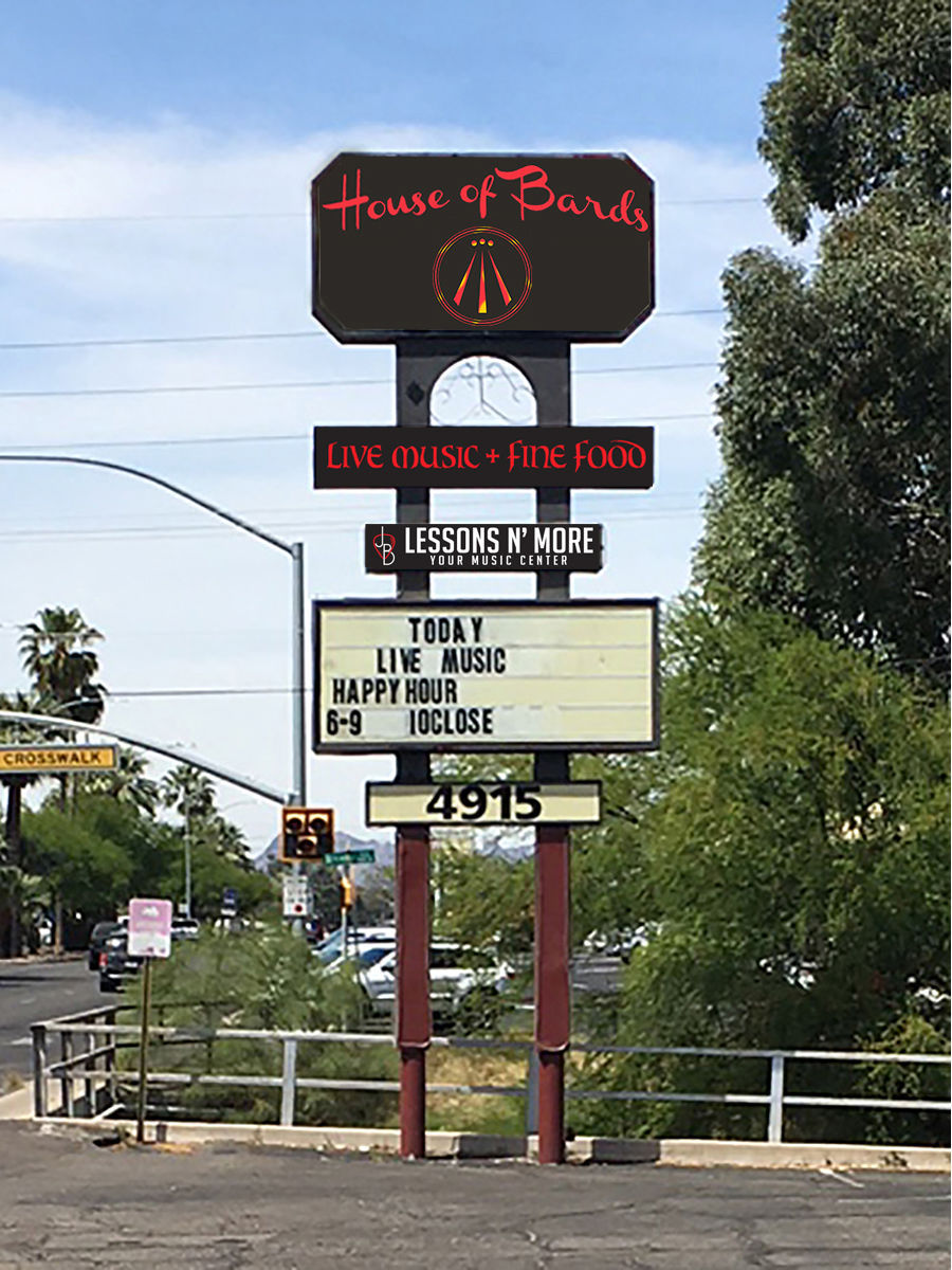 Out with the bar, in with the Bard